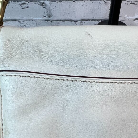 Coach Callie Foldover 24909 Chain Clutch with Metal Tea Rose - Picture 4 of 9